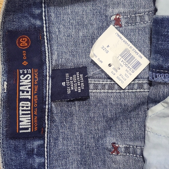 LIMITED JEANS USA DG (D&G) Mini Jean Skirt with Carpenter Loop - Picture 7 of 16